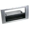 Image de Adnauto - Facade Autoradio 2din Compatible Avec Ford Ap03 Avec Vide Poche Induction Qi Argent