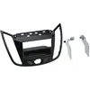 Image de Facade Autoradio 2din Compatible Avec Ford Kuga Ap13 Avec Vide Poche Induction Qi Noir Mat
