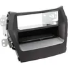 Image de Kit Facade 2din Compatible Avec Hyundai Santa Fe Ap12 Avec Vide Poche Induction Qi Noir