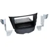 Image de Adnauto - Kit Facade 2din Compatible Avec Hyundai Veloster Ap11 Avec Vide Poche Induction Qi Noir