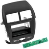 Image de Adnauto - Kit Facade Autoradio 2din Compatible Avec Mitsubishi Asx 10-14 Avec Vide Poche Induction Qi Noir
