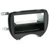 Image de Kit Facade Autoradio 2din Compatible Avec Nissan Micra 11-13 Avec Vide Poche Induction Qi Noir