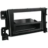 Image de Adnauto - Kit Facade Autoradio 2din Compatible Avec Suzuki Grand Vitara Ap05 Avec Vide Poche Induction Qi Noir
