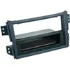 Image de Adnauto - Kit Facade Autoradio 2din Suzuki Splash Compatible Avec Opel Agila 08-14 Avec Vide Poche Induction Qi Noir
