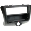 Image de Adnauto - Facade Autoradio 2din Compatible Avec Toyota Yaris 03-05 Avec Vide Poche Induction Qi Noir