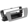 Image de Adnauto - Kit Facade Autoradio 2din Compatible Avec Seat Ibiza Ap08 Avec Vide Poche Induction Qi Gris Dublin