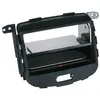 Image de Facade 2din Compatible Avec Hyundai I10 08-13 Vide Poche Induction Qi Noir Rubber Touch
