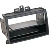 Image de Facade Autoradio 2din Compatible Avec Hyundai I20 09-12 Vide Poche Induction Qi Noir Rubber Touch