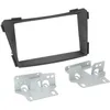 Image de Kit Support Autoradio Compatible Avec Hyundai I40 Vf Noir Sans Navigation Origine