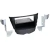 Image de Support 2din Compatible Avec Hyundai Veloster Ap10 Avec Vide Poche - Noir