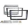 Image de Kit Support Autoradio Compatible Avec Opel Astra H Corsa D Zafira B Noir Brillant