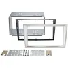 Image de Kit Support Autoradio Compatible Avec Opel Astra H Corsa D Zafira B Satin Stone