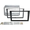 Image de Kit Support Autoradio Compatible Avec Opel Combo Corsa Meriva Anthracite Rubber Touch