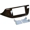 Image de Kit Facade Autoradio 2din Compatible Avec Kia Ceed Ap12 Marron Brillant