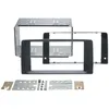 Image de Adnauto - Kit Support Autoradio 2din Compatible Avec Man Tgx Ap07 Noir Rubber Touch