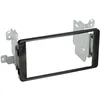 Image de Adnauto - Kit Facade Autoradio 2din Compatible Avec Mitsubishi Outlander Ap12 Noir Brillant