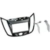 Image de Kit Support Autoradio Compatible Avec Ford C Max Kuga Escape Noir Brillant