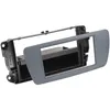 Image de Support Autoradio Compatible Avec Seat Ibiza 6j Gris Conamera 1din Avec Vide Poche