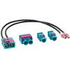 Image de Kit Adaptateur Antenne Double Fakra F Double Fakra M Ou 2x Simple Fakra M