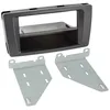 Image de Adnauto - Kit Facade Autoradio 2din Compatible Avec Skoda Octavia Yeti Ap04 Avec Vide Poche Noir