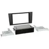 Image de Support Autoradio Compatible Avec Audi A4 Noir Avec Vide-poche