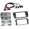 Image de Adnauto - Kit Support Autoradio Compatible Avec Seat Ibiza 6j Gris Galway 2din
