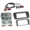 Image de Adnauto - Kit Support Autoradio Compatible Avec Seat Ibiza 6j Gris Tuam 2din