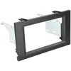 Image de Kit Support Autoradio Compatible Avec Mercedes Actros Noir