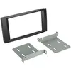 Image de Plaque De Support Autoradio 2din Noire Pour Vw T5 2003-2015 Touareg 2003-2010