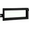 Image de Façade d'autoradio 1-DIN compatible avec Chrysler/Dodge/Plymouth noire