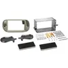 Image de Support Autoradio 2din Pour Fiat 500 10 2007-07 2015 Gris Perle