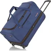 Image de travelite sac de voyage trolley Basics Wheeled Duffle Marine / Orange bleu marine 58cm