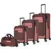 Image de travelite trolley VIIA 4W Trolley L / M / S Travelbag Spring Rose rouge clair 78cm