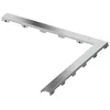 Image de Tece - Drainline - Grille Pour Caniveau À Douche D'Angle 1000 Mm, Acier Inoxydable Poli 611082
