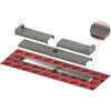 Image de Tece - Drainline-evo Caniveau De Douche, Avec Support Pour Carrelage
