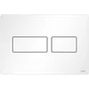 Image de Tece - Plaque De Poussée Wc Solid, En Acier Inoxydable, Pour La