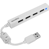 Image de speedlink SL-140000-WE speedlink USB-Hub SNAPPY SLIM 4-fach weiß
