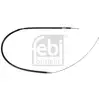Image de Tirette À Câble, Frein De Stationnement Febi Bilstein 22962 Audi 1j0 609 721 E
