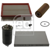 Image de FEBI FE38169 Jeu de filtres VW GOLF 3/4, AUDI A3, SKODA OCTAVIA, SEAT IBIZA/TOLEDO (filtre à huile+filtre à carburant+filtre à air+filtre d'habitacle+bouchon de vidange)