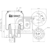 Image de Soufflet de ressort, suspension pneumatique FEBI 38667