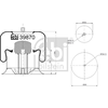 Image de Soufflet de ressort, suspension pneumatique FEBI 39870