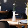 Image de SIGOR LED Lampe de table à accu + vase "Nuflair" 2,2W 820 (blanc chaud) + 827 (ton chaud-extra) blanc neige dimmable