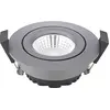 Image de SIGOR Lampe encastrée Diled 6W 310lm 3000K Lampe de table anthracite 36° dimmable