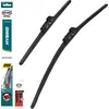 Image de HEYNER® Kit d'essuie-glace 600 mm & 480 mm Kit côté conducteur & passager qualité PREMIUM