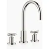 Image de Dornbracht - Tara, Mélangeur Lavabo 3 Trous, Avec Vidage, Saillie