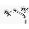 Image de Dornbracht - Tara Mélangeur De Lavabo Mural, Saillie 190mm, Kit De