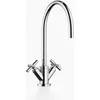 Image de Dornbracht TARA Mitigeur monotrou, bec pivotant à 360°, saillie 235mm, 22815892-00