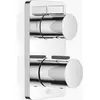 Image de Thermostat encastré LULU de Dornbracht avec régulation de débit à deux voies, kit de montage final, 36426710-00