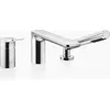 Image de Dornbracht LISSÉ Mitigeur monocommandé pour baignoire à trois trous pour montage sur bord de baignoire ou de carrelage, 27412845-00