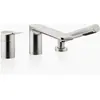 Image de Dornbracht LISSÉ Mitigeur monocommandé pour baignoire à trois trous pour montage sur bord de baignoire ou de carrelage, 27412845-06